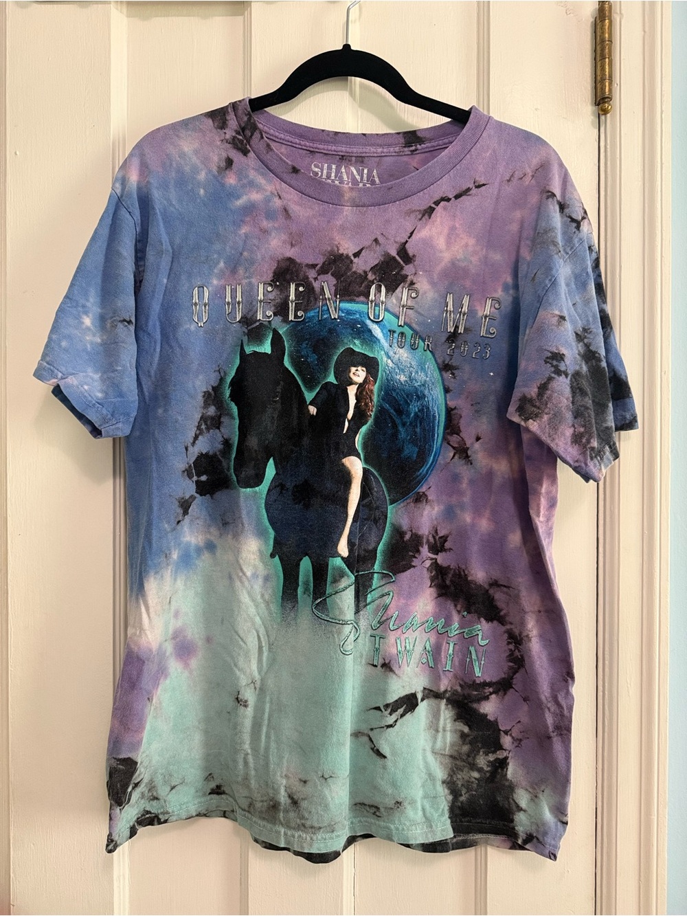 Shania Twain "Queen of Me" Tie-Dye Tour Tee